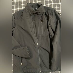 Swiss tech rain jacket